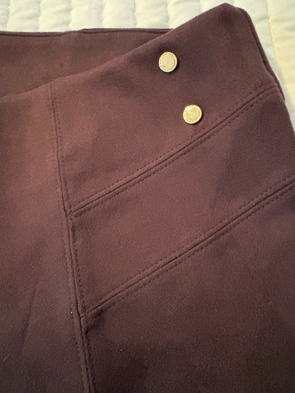 Marc New York Womens Brown Dress Pants - Classic Tailored Fit - Picture 3 of 4